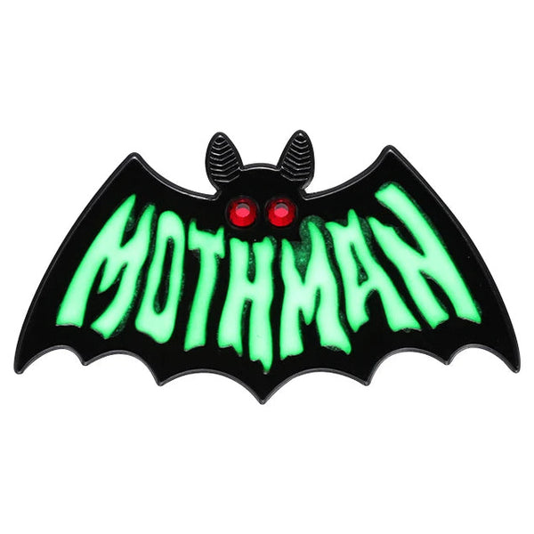 Mothman Logo Enamel Pin
