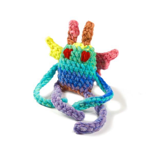 Fabulous Mothman Plush, crochet mothman plush