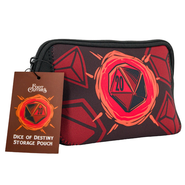Dice of Destiny Neoprene Zip Pouch