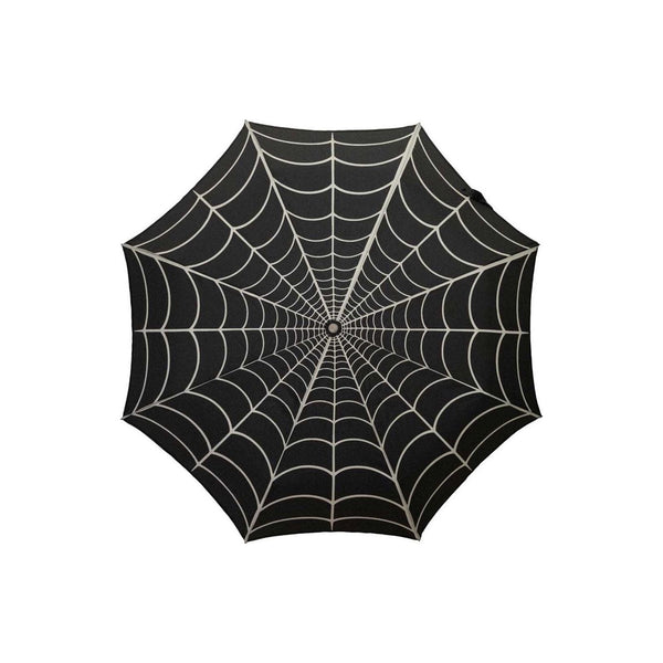 Skull Handle Spiderweb Anti UV Umbrella