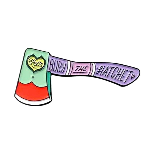 Got an Axe enamel pin — Spooky Stitchcrafts