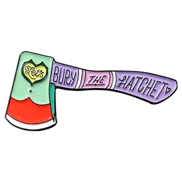Got an Axe enamel pin — Spooky Stitchcrafts