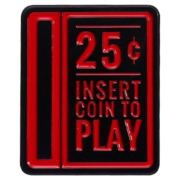 Coin Mech enamel pin — Spooky Stitchcrafts