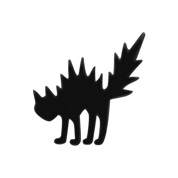Scaredy Cat Enamel Pin