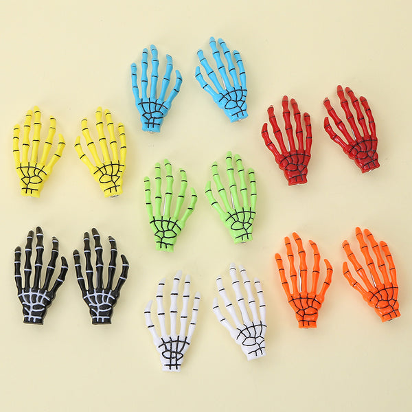 Skeleton Hand Hair Clip – Glow-in-the-Dark