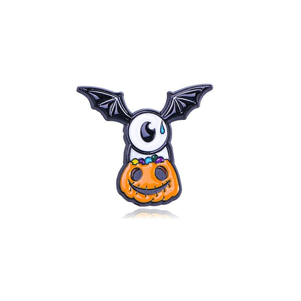 Cyclops Bat Pumpkin Pin