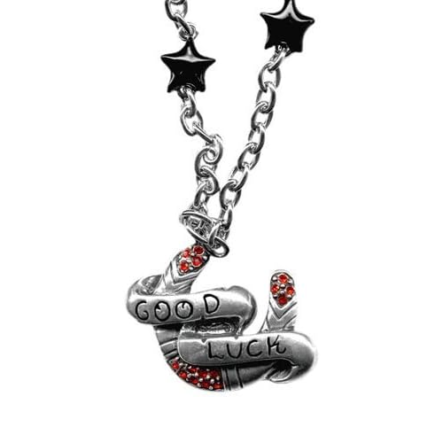 Good Luck Horseshoe Charm Necklace