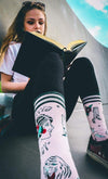 Tattooed Lady Crew Socks detail 9
