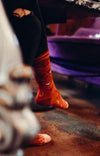 Vintage Devil Crew Socks detail 2