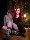 Death's Head Hawkmoth Crew Socks 4