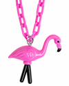 Chunky Pink Flamingo Necklace