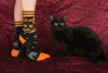 Vintage Black Cat Crew Socks model 4