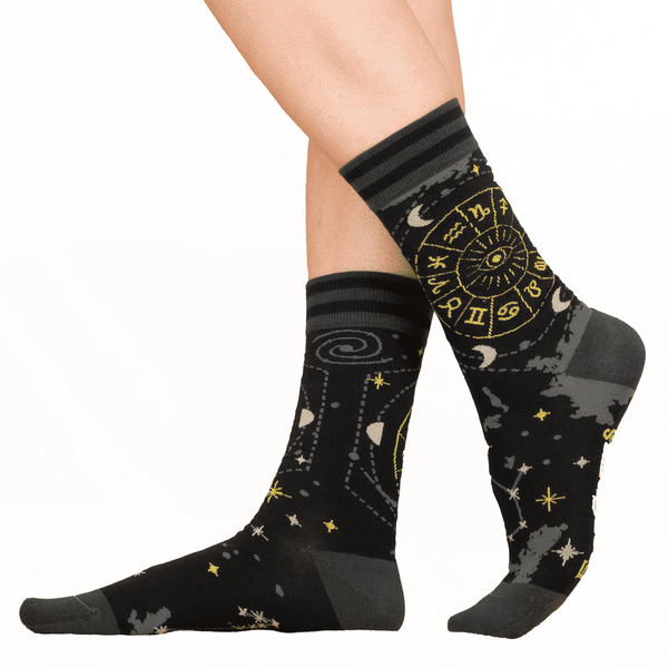 Astrology Crew Socks model