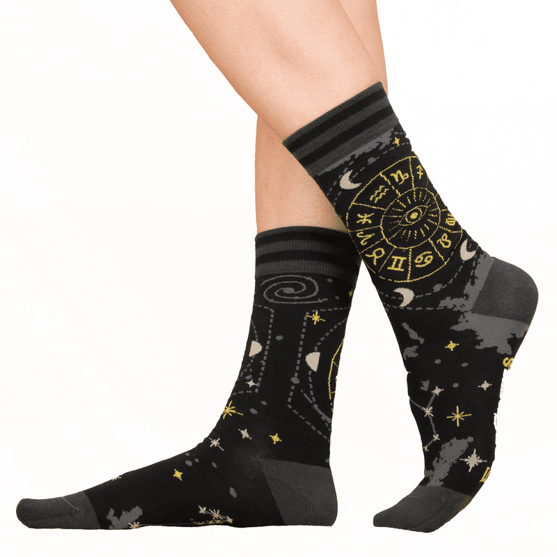 Astrology Crew Socks model