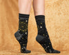 Astrology Crew Socks model 4