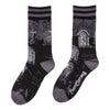 Garden of the Dead Crew Socks flat lay left