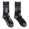 Garden of the Dead Crew Socks flat lay right