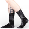 Garden of the Dead Crew Socks model left