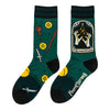 The Magician Tarot Nouveau Crew Socks flat lay