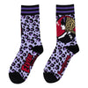 Elvira Classy Chassis Crew Socks flat lay