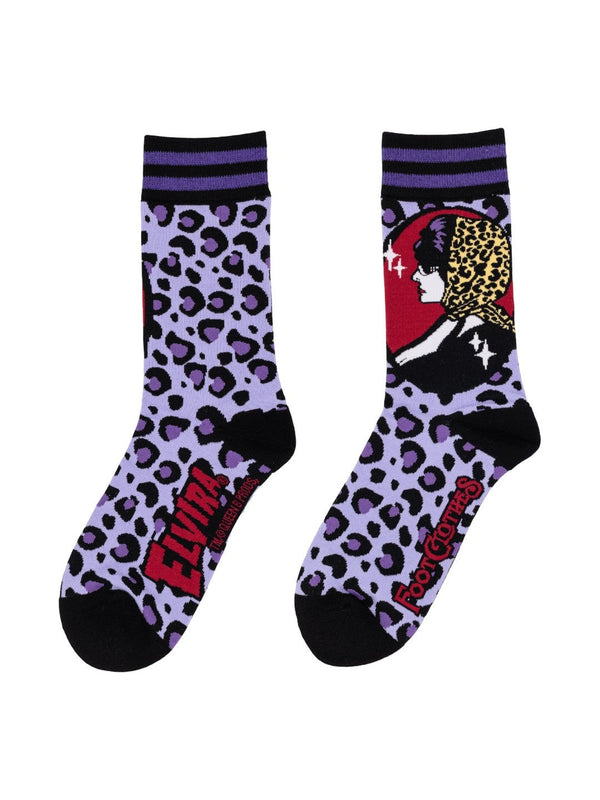 Elvira Classy Chassis Crew Socks flat-lay