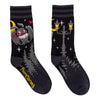 Cute Mothman Crew Socks flat lay right