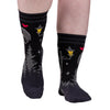 Cute Mothman Crew Socks model front