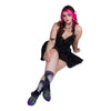 Cute Fresno Nightcrawler Crew Socks model