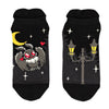 Cute Mothman Ankle Socks flat lay front