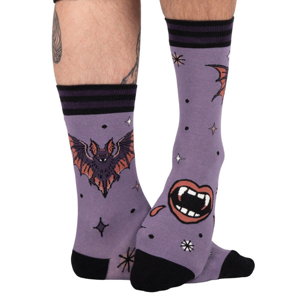 Bite Club Crew Socks worn