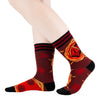Dice of Destiny Crew Socks model left