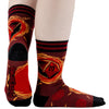 Dice of Destiny Crew Socks model right 2