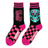 Creep Crew Socks flat lay left