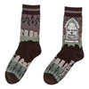 Rest in Peace Crew Socks flat lay left 2