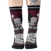 Death Parlour Crew Socks model front 2
