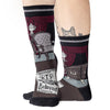 Death Parlour Crew Socks model front