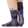 Scaredy Cats Crew Socks model back