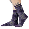 Scaredy Cats Crew Socks model left 3