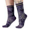 Scaredy Cats Crew Socks model left 2