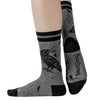 Midnight Crow Crew Socks model back