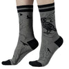 Midnight Crow Crew Socks model left