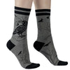 Midnight Crow Crew Socks model right