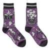 The Witching Hour Crew Socks flat lay right