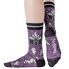 The Witching Hour Crew Socks model back