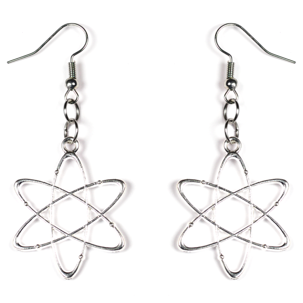Atomic Drop Earrings