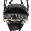 Eyeball Black Glitter Backpack Purse