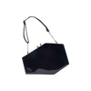 Skull Kiss Lock Deluxe Patent Coffin Handbag