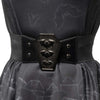 Elastic Waist Belt Bat Coffin worn
