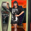 Elastic Waist Belt Bat Coffin, alternate view