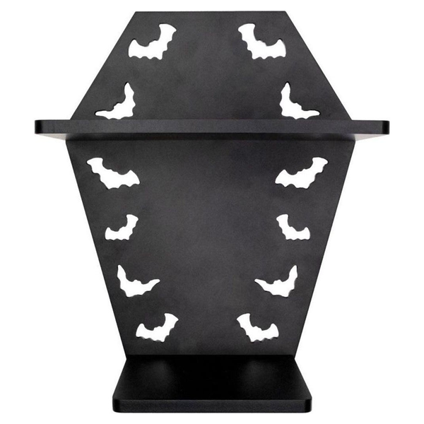 Bat Coffin Shelf Kit, bat-shaped coffin shelf